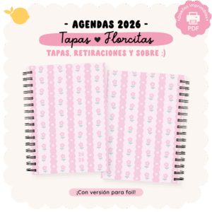 Tapa florcitas - Para imprimir - 2026