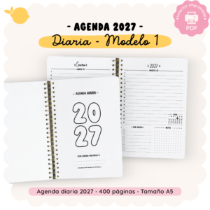 Agenda 2027 - Diaria - Modelo 1