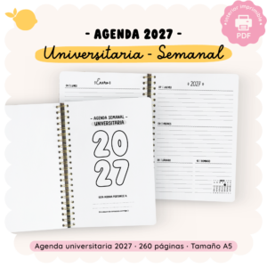 Agenda 2027 - Universitaria